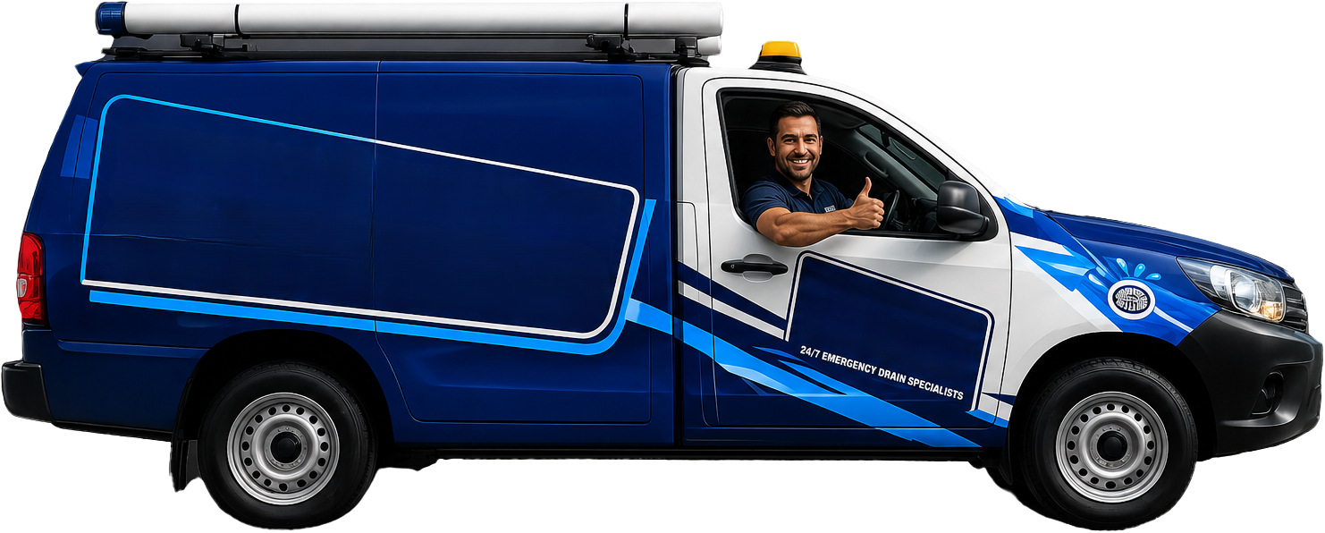Eastwood Blocked Drains service van